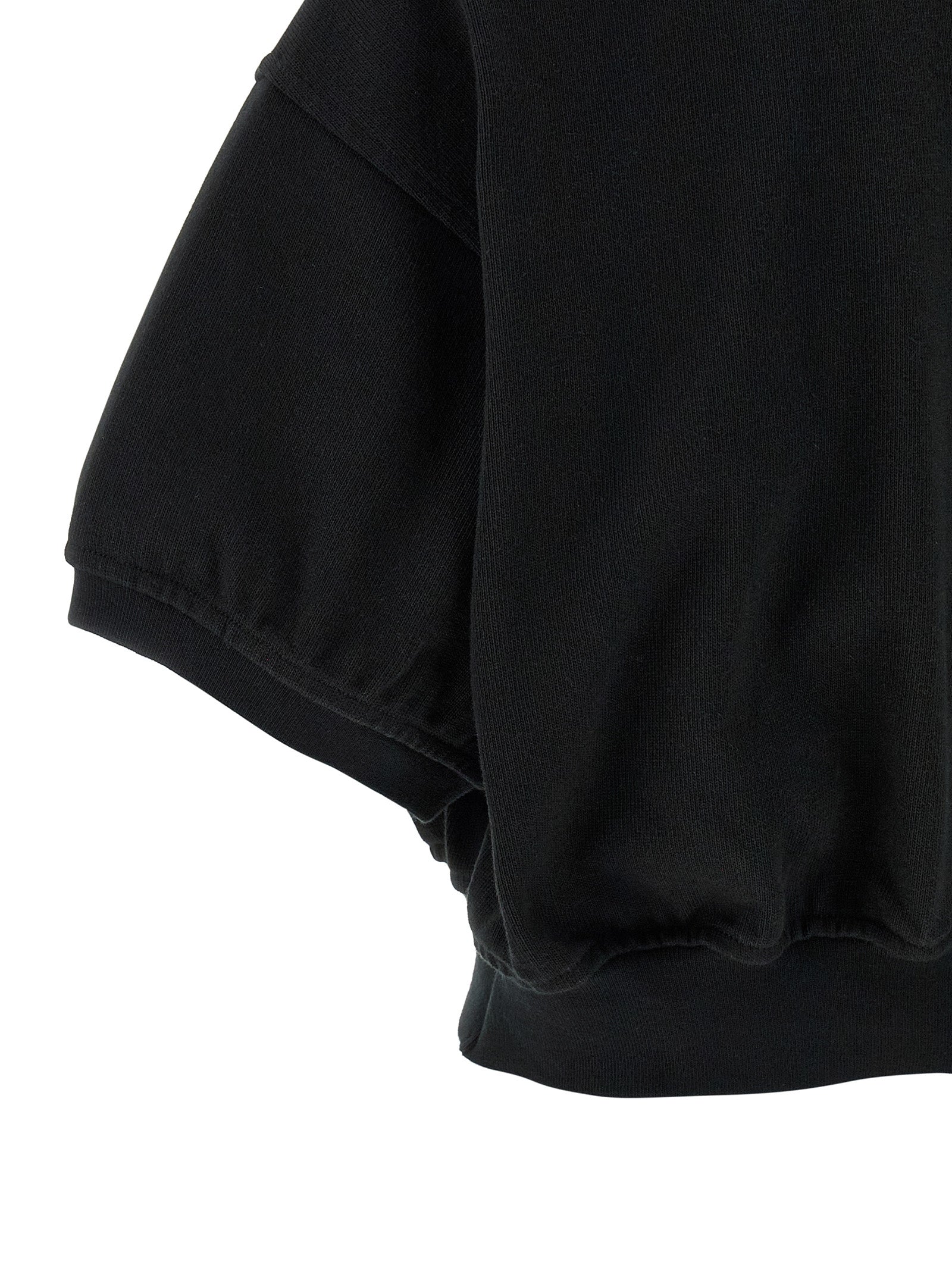 Polo Shirt by T BY ALEXANDER WANG for women in cotton black features a eye catching silhouette, showcasing a refined and for a eye catching finish.