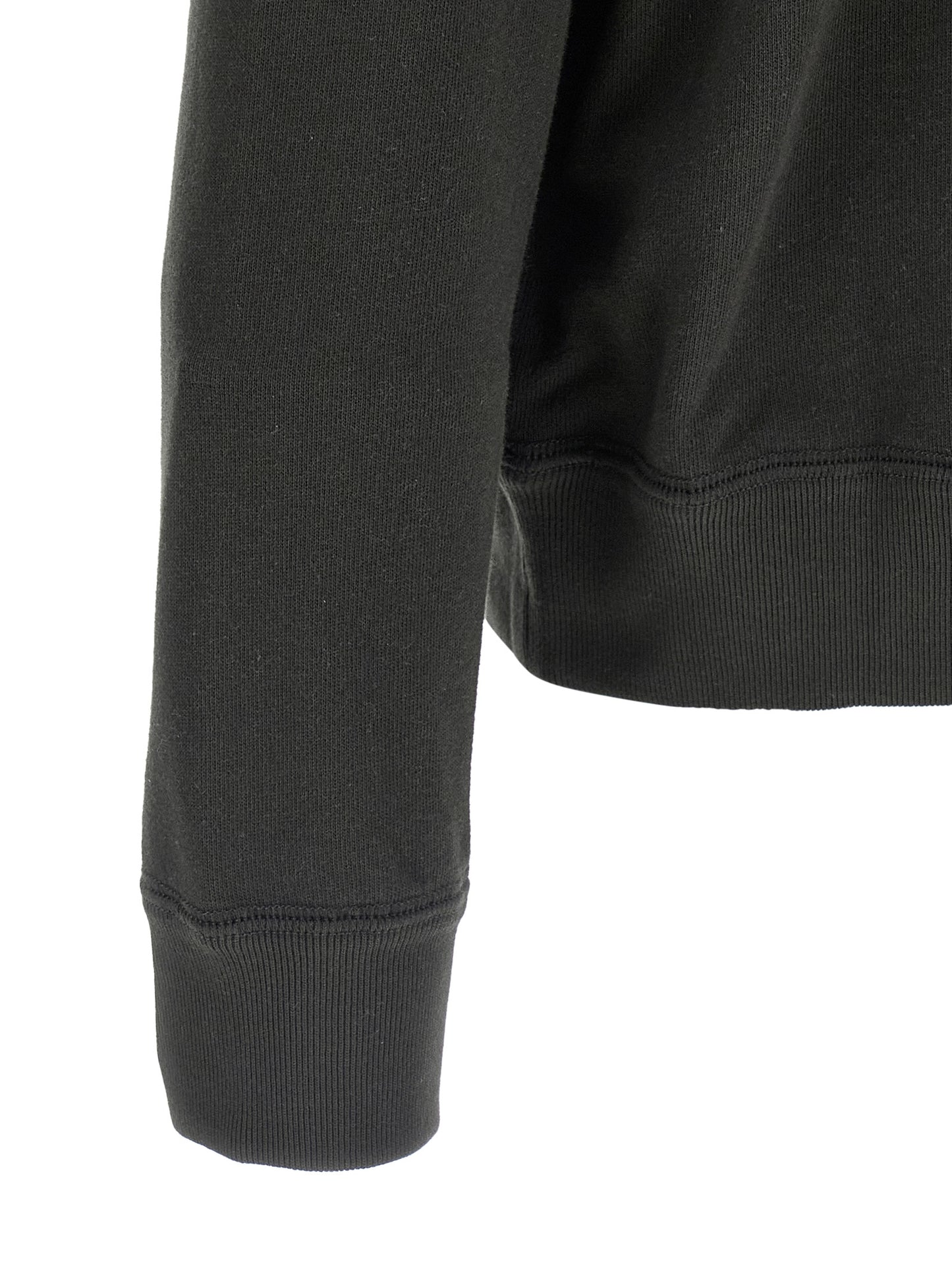 Sweatshirt by Isabel Marant for men in plush polyester velvet & cotton black presents a smart casual silhouette, featuring a smart casual and for a sophisticated look.