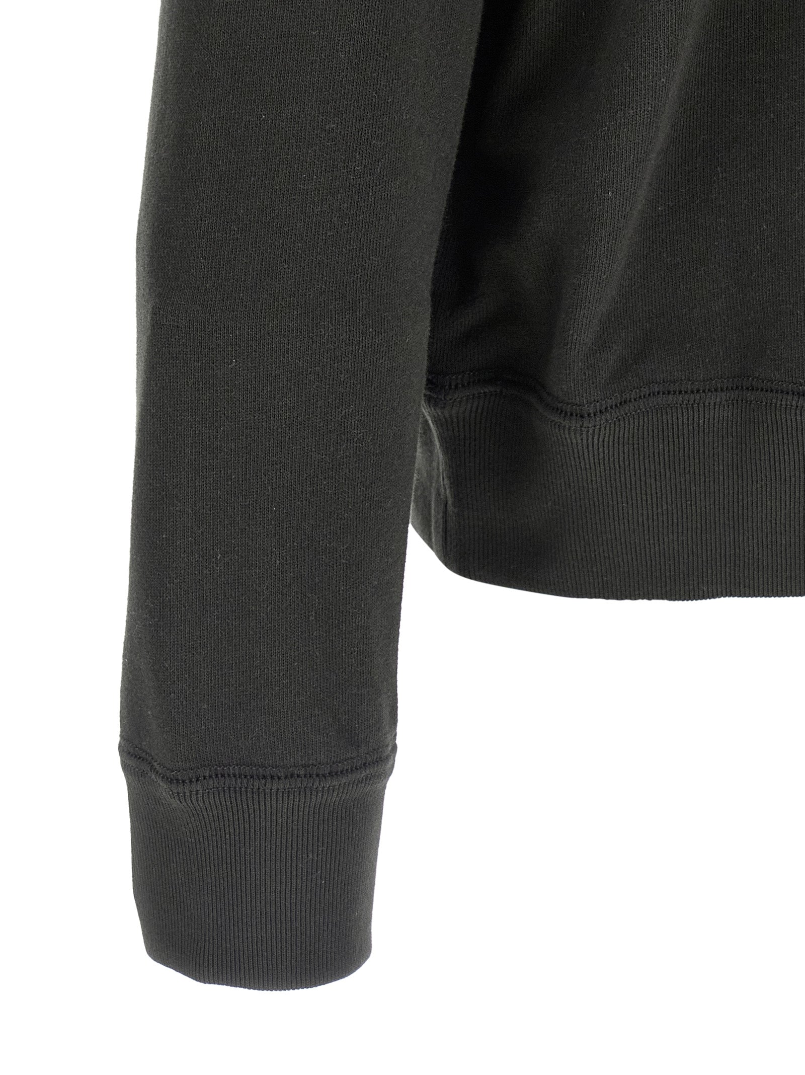 Sweatshirt by Isabel Marant for men in plush polyester velvet & cotton black presents a smart casual silhouette, featuring a smart casual and for a sophisticated look.