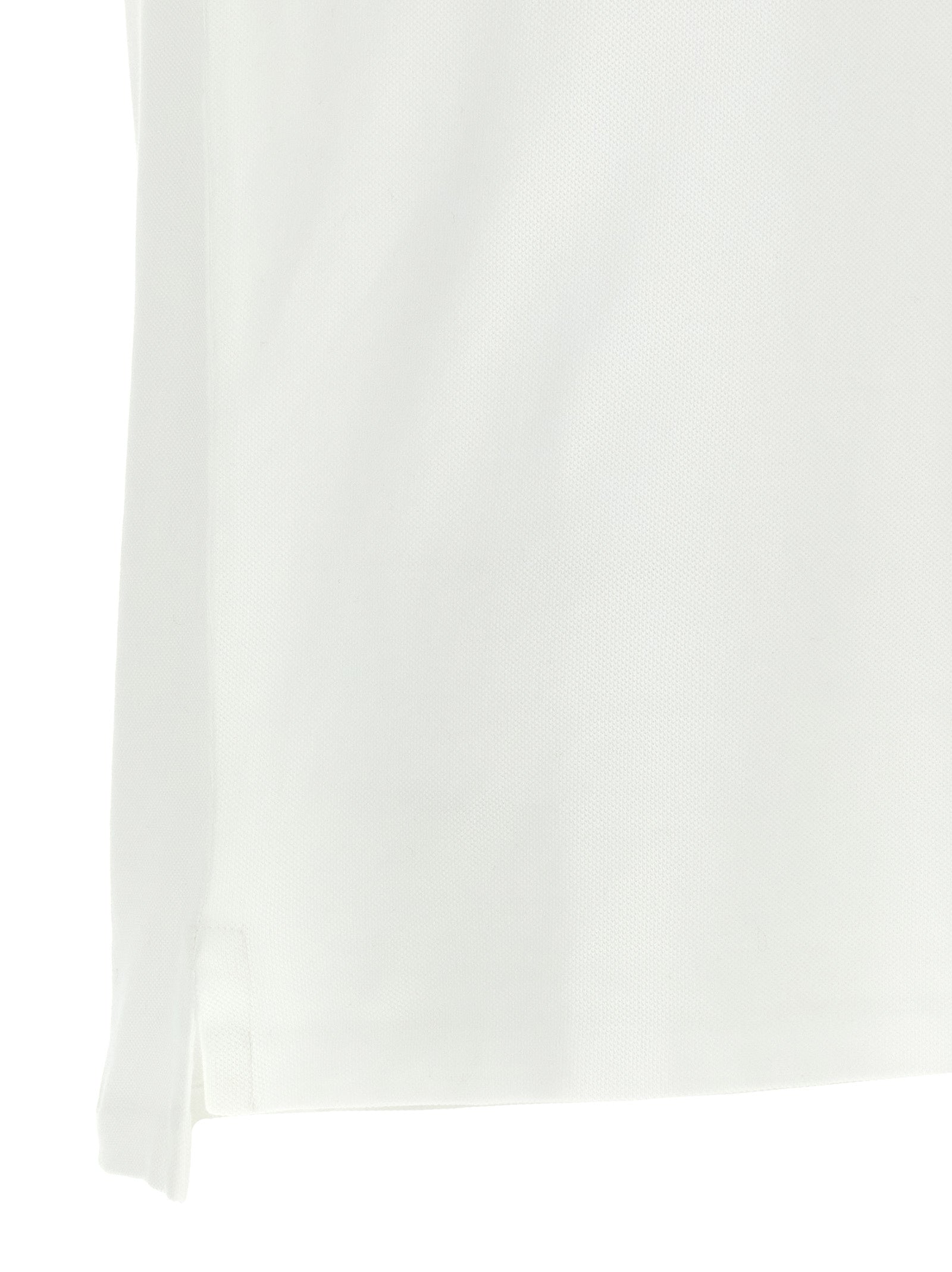 Polo Shirt by Polo Ralph Lauren for men in cotton white presents a crisp silhouette, artfully detailed with a crisp and crisp .
