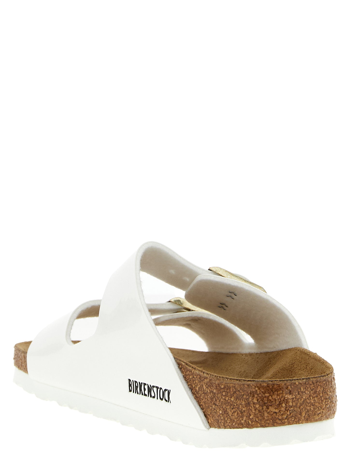 Sliders Sandals Flat Shoes by Birkenstock for women in eva suede leather & cork white presents a impeccable silhouette as Women's EVA Suede Leather & Cork Sliders Sandals Flat Shoes, artfully designed with a and a impeccable for a refined, upscale finish.