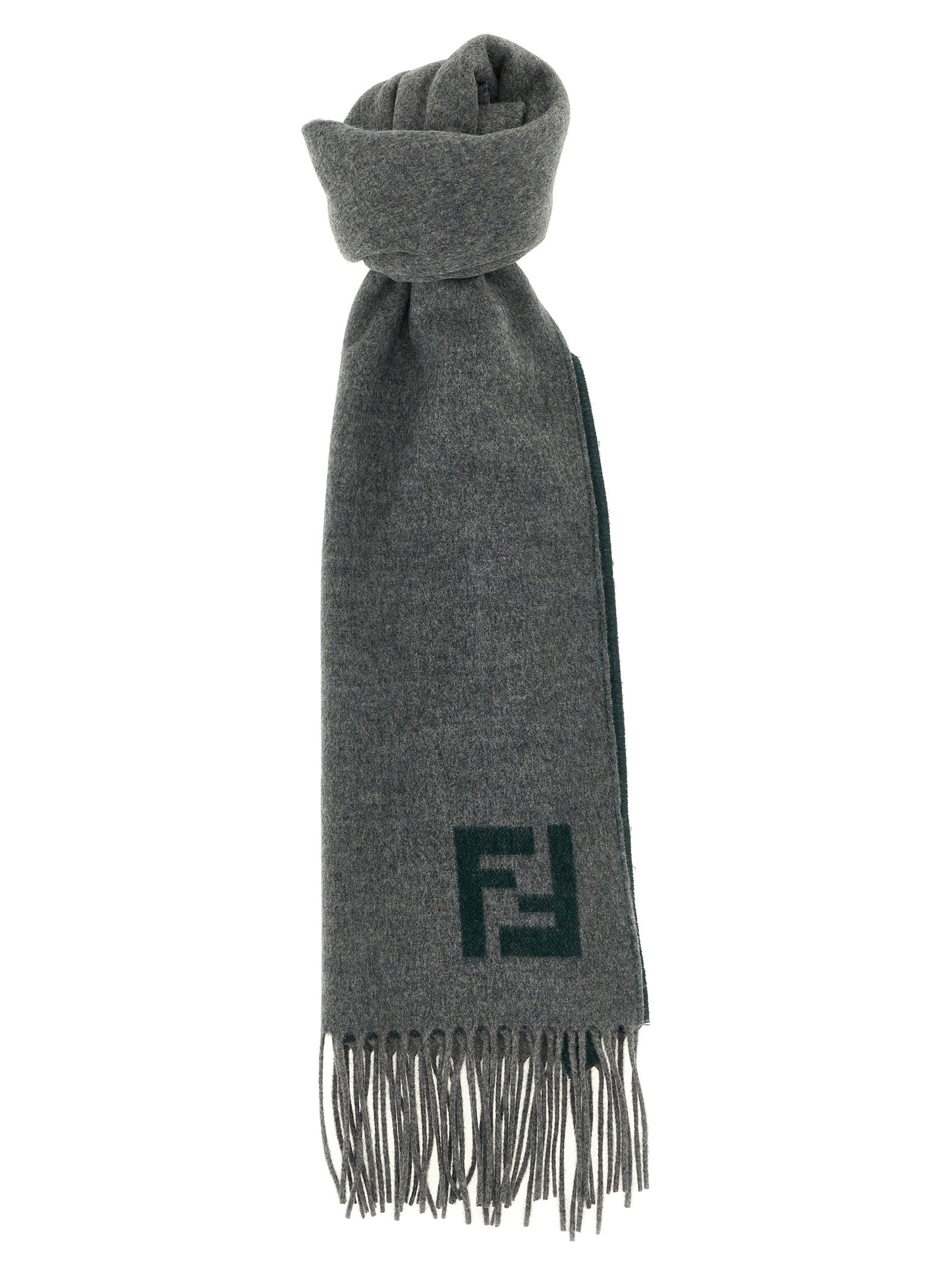 Fendi Cashmere Scarf - Multicolor Patterned