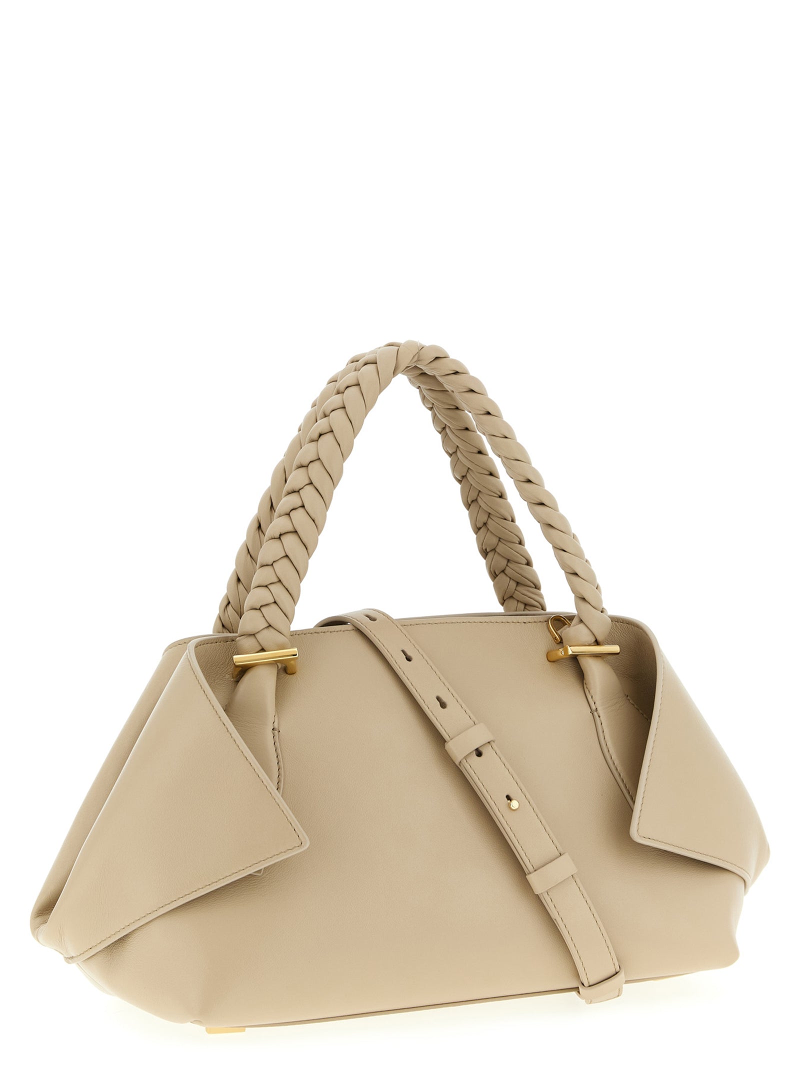 Handbag by Ferragamo for women in calfskin leather gray features a contemporary silhouette, showcasing a secure zipper, ample , and contemporary shoulder-strap, adjustable-strap & handle for a sophisticated look.