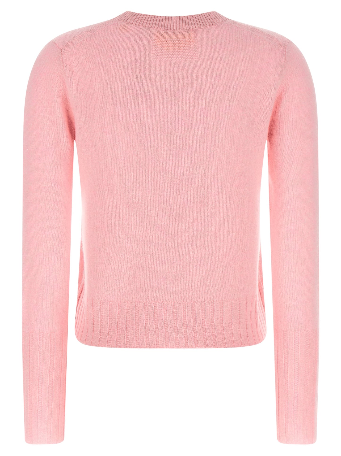 Cardigan by Guest in Residence for women in cashmere multicolor & pink features an impeccable silhouette, showcasing a sophisticated crew neckline and detail for a truly impeccable finish.