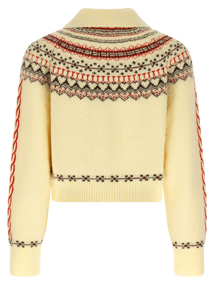 Cardigan by Guest in Residence for women in cashmere multicolor showcases a captivating silhouette, artfully detailed with a captivating and for a truly sophisticated captivating look.