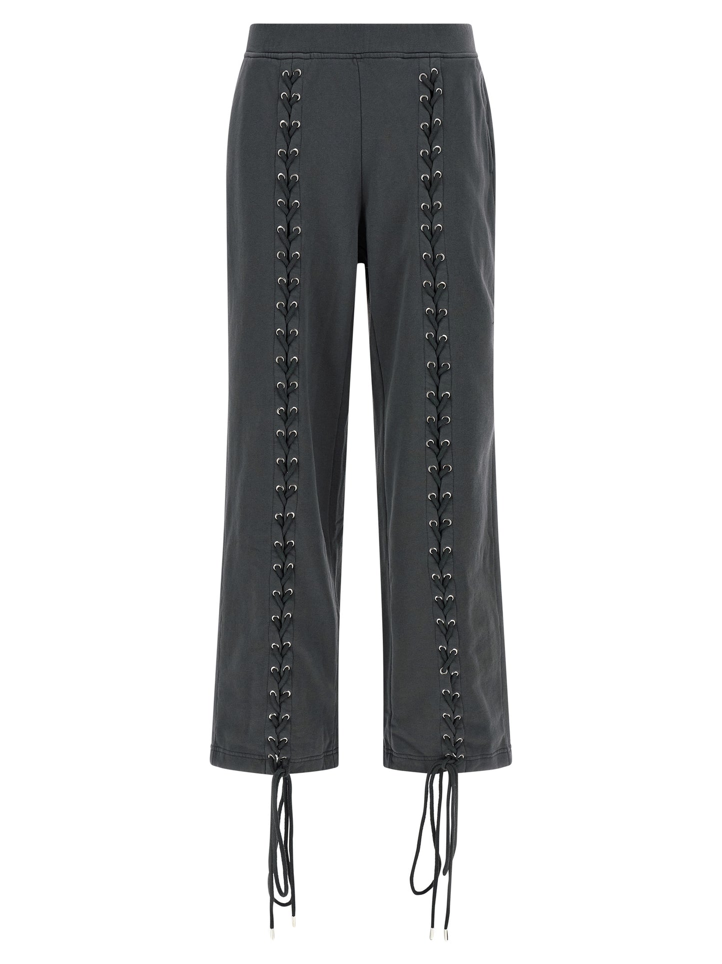 Trousers by ROTATE BIRGER CHRISTENSEN for women in cotton gray features an on trend silhouette, showcasing a sophisticated with a long and for an on trend finish.