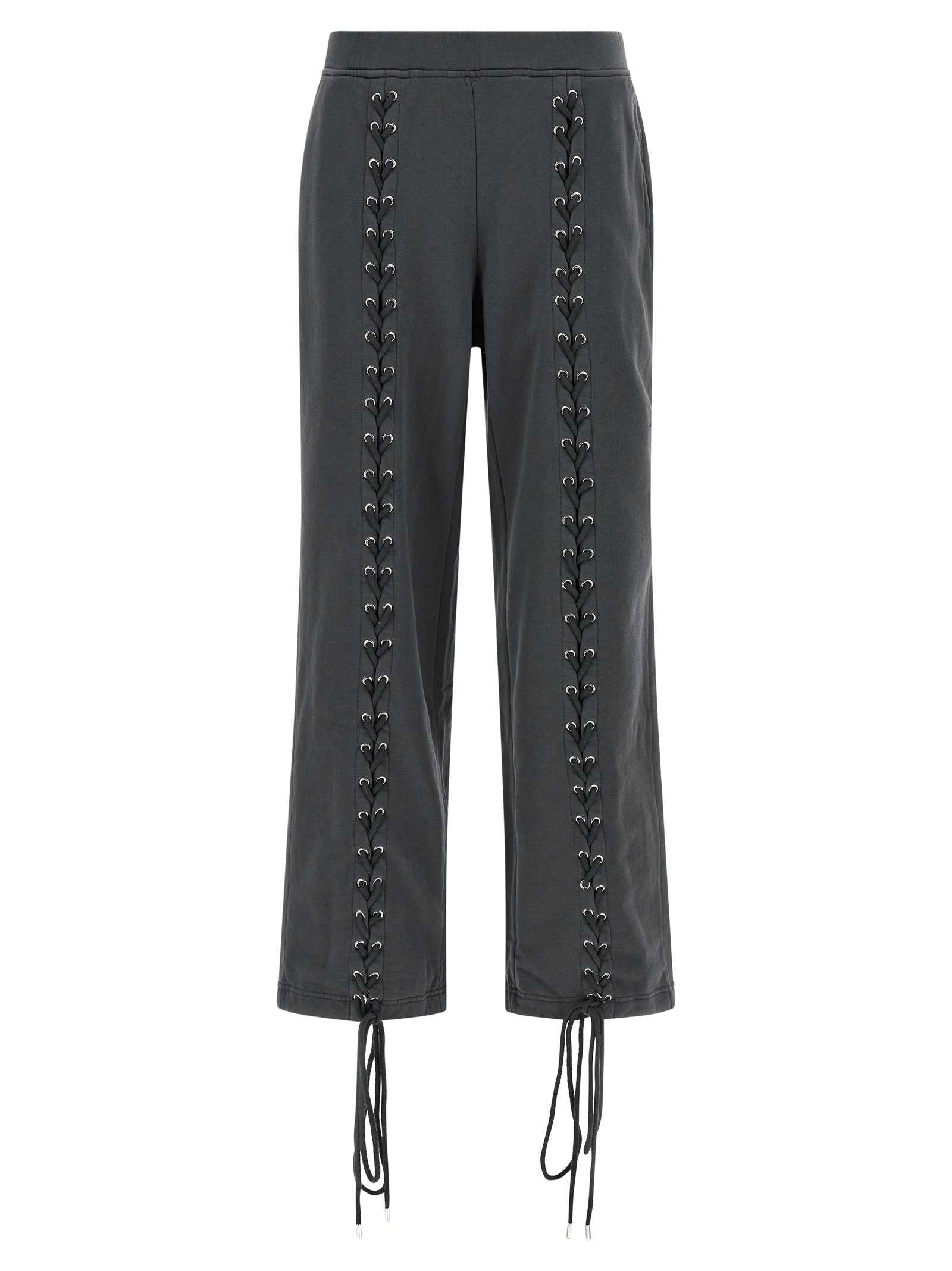Trousers by ROTATE BIRGER CHRISTENSEN for women in cotton gray features an on trend silhouette, showcasing a sophisticated with a long and for an on trend finish.