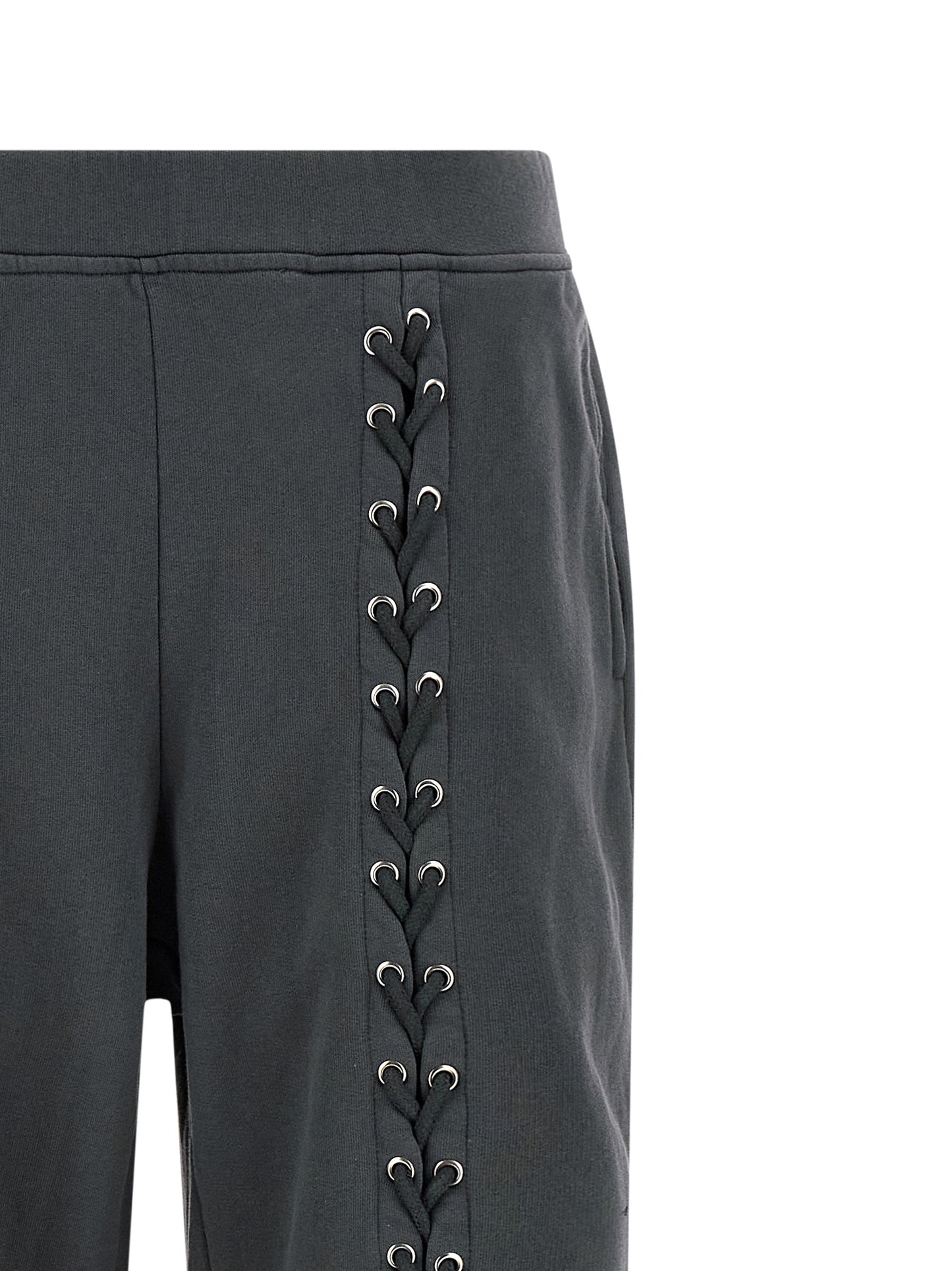 Trousers by ROTATE BIRGER CHRISTENSEN for women in cotton gray features an sartorial silhouette, showcasing a precise and long with a sartorial for a refined look.