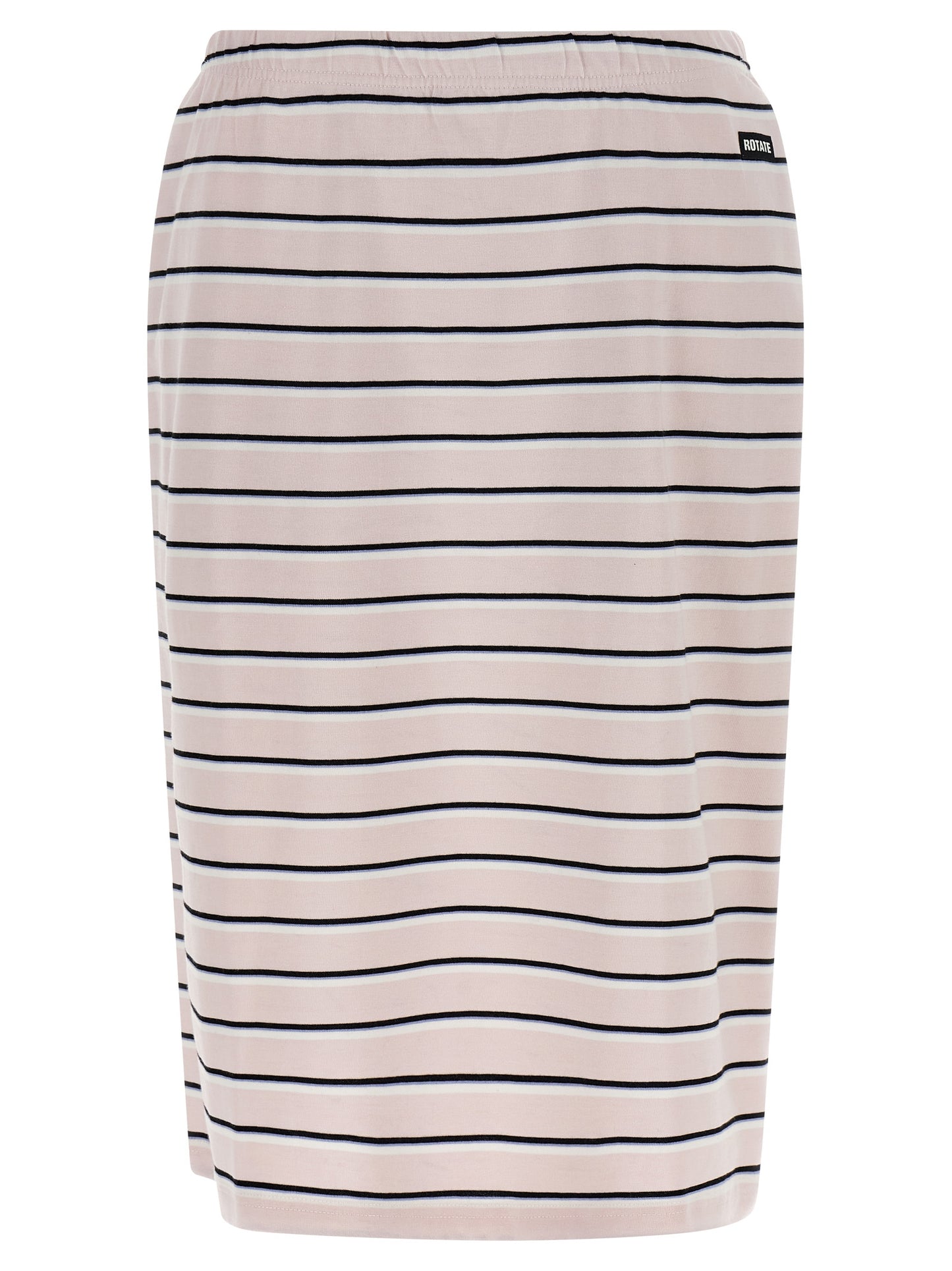 Skirt by ROTATE BIRGER CHRISTENSEN for women in cotton multicolor & pink showcases a dramatic silhouette, artfully capturing the essence of the Women's Sheath Cotton Midi Skirt in a dramatic midi cut for a refined look.