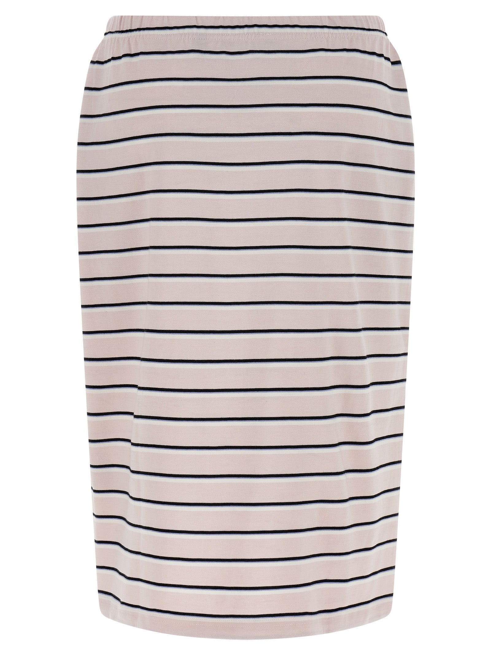 Skirt by ROTATE BIRGER CHRISTENSEN for women in cotton multicolor & pink features a captivating silhouette, showcasing the captivating Women's Sheath Cotton Midi Skirt design with a sophisticated midi for a captivating look.