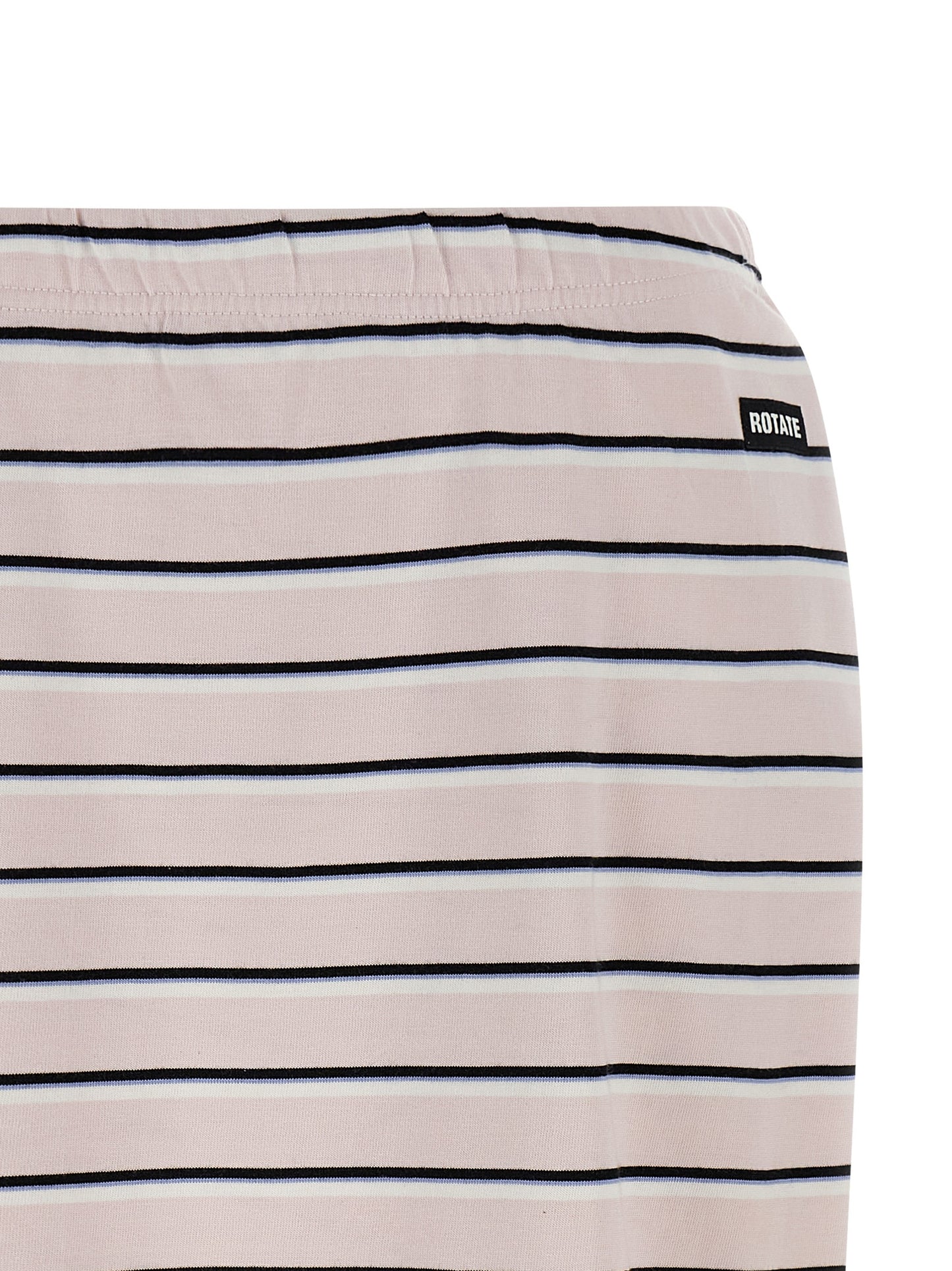 Skirt by ROTATE BIRGER CHRISTENSEN for women in cotton multicolor & pink showcases a dramatic silhouette, artfully capturing the essence of the Women's Sheath Cotton Midi Skirt in a dramatic midi cut for a refined look.