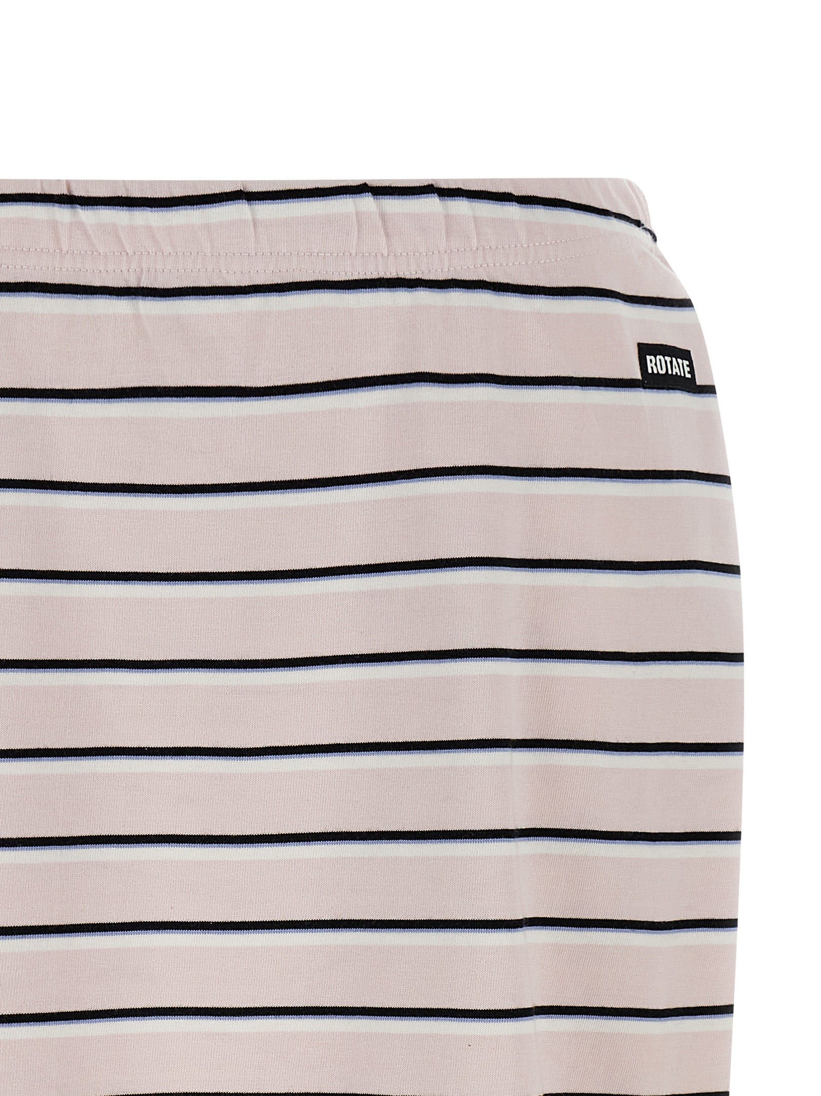Skirt by ROTATE BIRGER CHRISTENSEN for women in cotton multicolor & pink showcases a dramatic silhouette, artfully capturing the essence of the Women's Sheath Cotton Midi Skirt in a dramatic midi cut for a refined look.