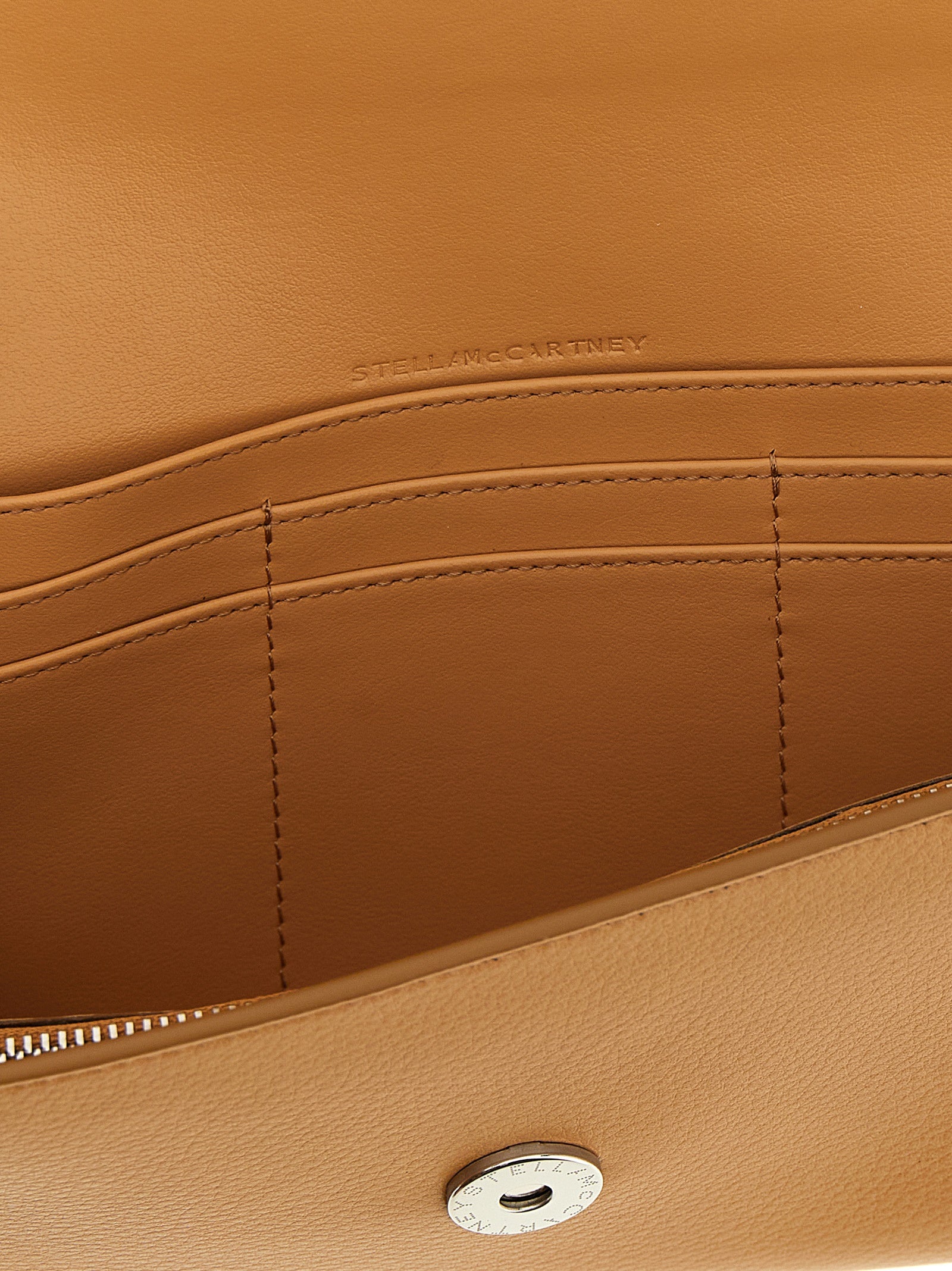 Cardholder Card Case by Stella McCartney for women in nylon polyamide & polyurethane beige features a refined silhouette, showcasing the elegant lines of the Ryder Nylon Polyamide & Polyurethane Cardholder Card Case alongside premium card-organization eco-friendly for a refined finish.