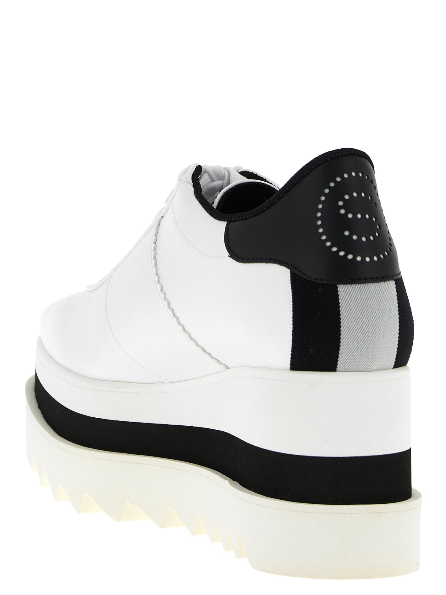 Stella McCartney White Polyethylene Wedge Sandals