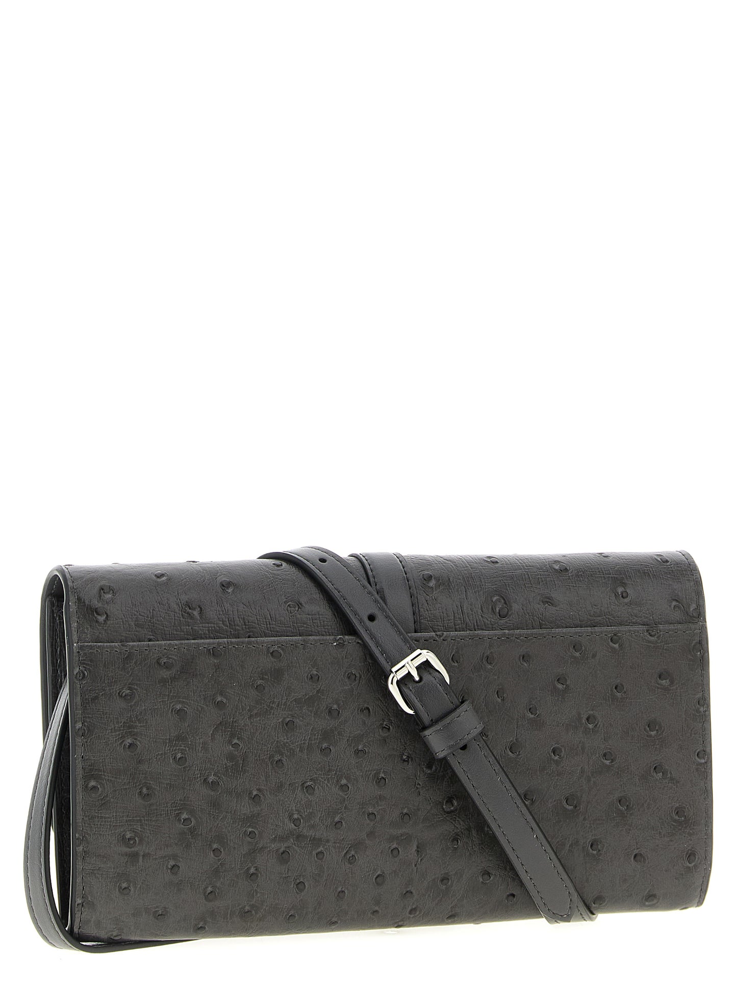 Cardholder Card Case by Stella McCartney for women in polyester black features a sleek silhouette, showcasing the sleek design of the Ryder Polyester Cardholder Card Case with functional card-organization eco-friendly chain for a premium look.