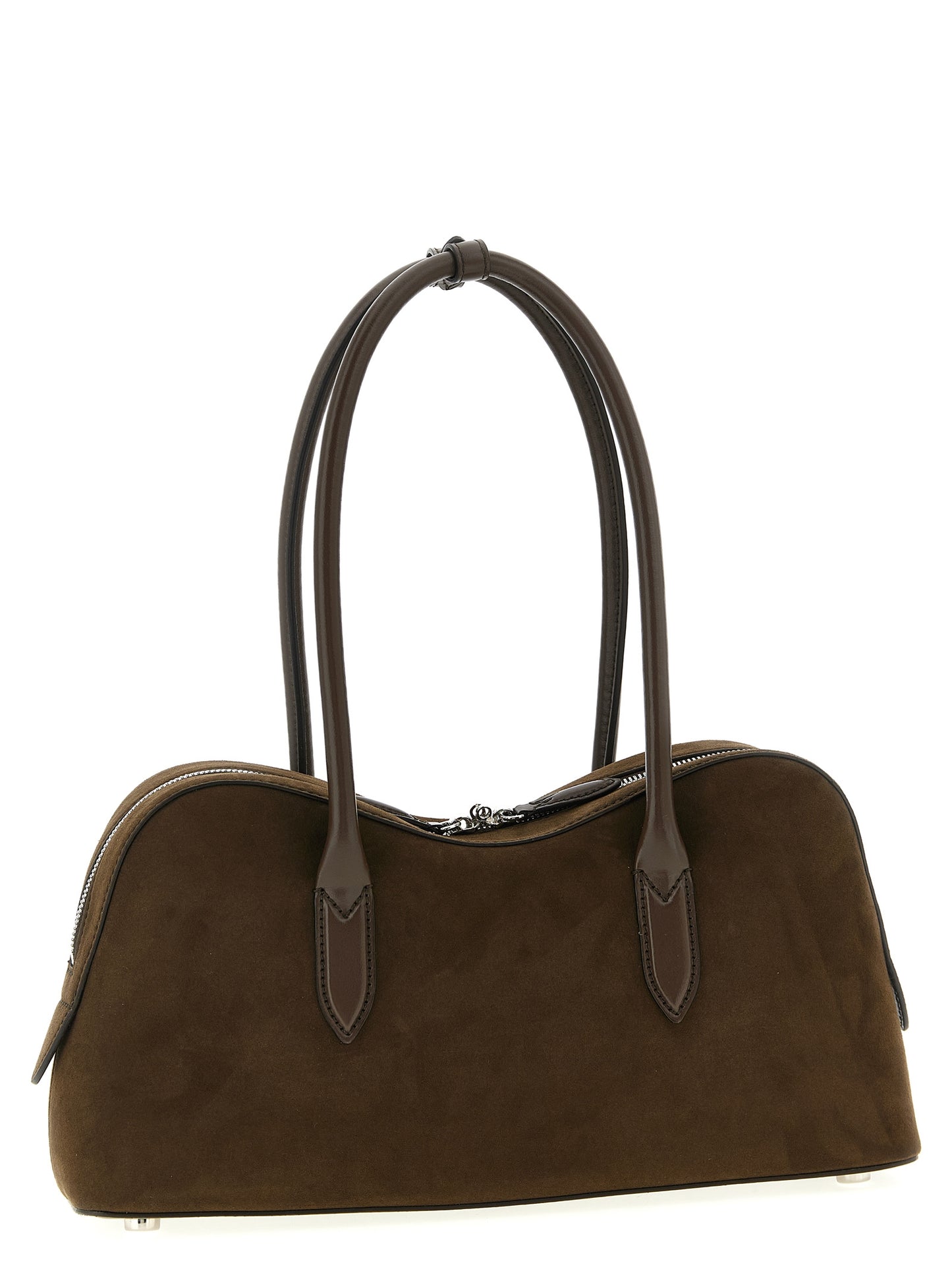 2-in-1 Shoulder & Crossbody Bag by Stella McCartney for women in polyester brown features a statuesque silhouette, showcasing a secure zipper and statuesque with versatile crossbody-strap, shoulder-strap & handle for a statuesque finish.