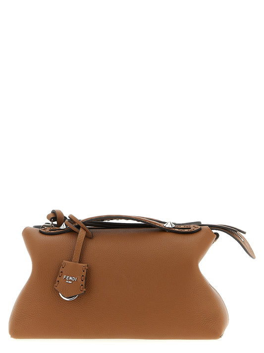 Fendi By The Way Selleria Calfskin Leather Medium Handbag - Brown Signature