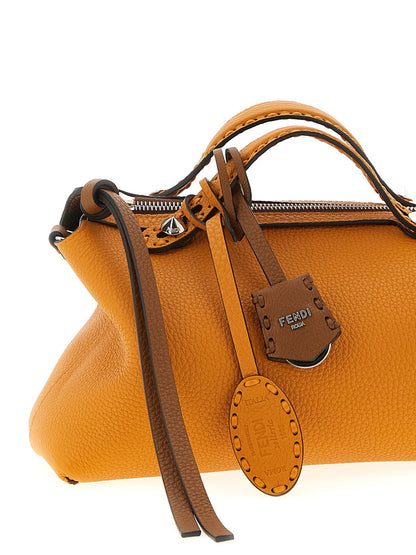 Fendi By The Way Selleria Calfskin Leather Medium Handbag - Brown Signature