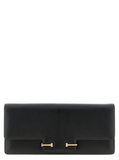 Shoulder Bag by Tom Ford for women in viscose goat leather & fur black features a effortless sophistication silhouette, secured by a buckle with ample and versatile shoulder-strap & adjustable-strap for a effortless sophistication finish.