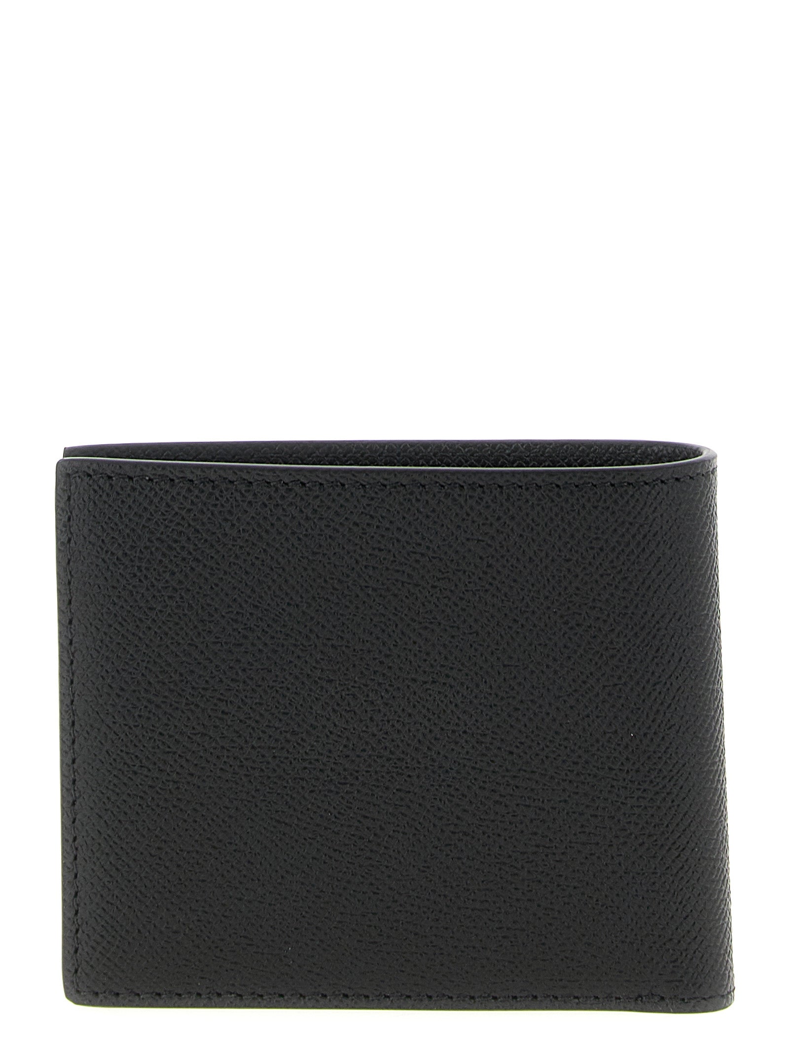 Wallet by Tom Ford for men in bos taurus suede calf leather black & gold presents a streamlined silhouette, showcasing the sophisticated design of the Bos Taurus Suede Calf Leather Wallet collection with functional bifold.