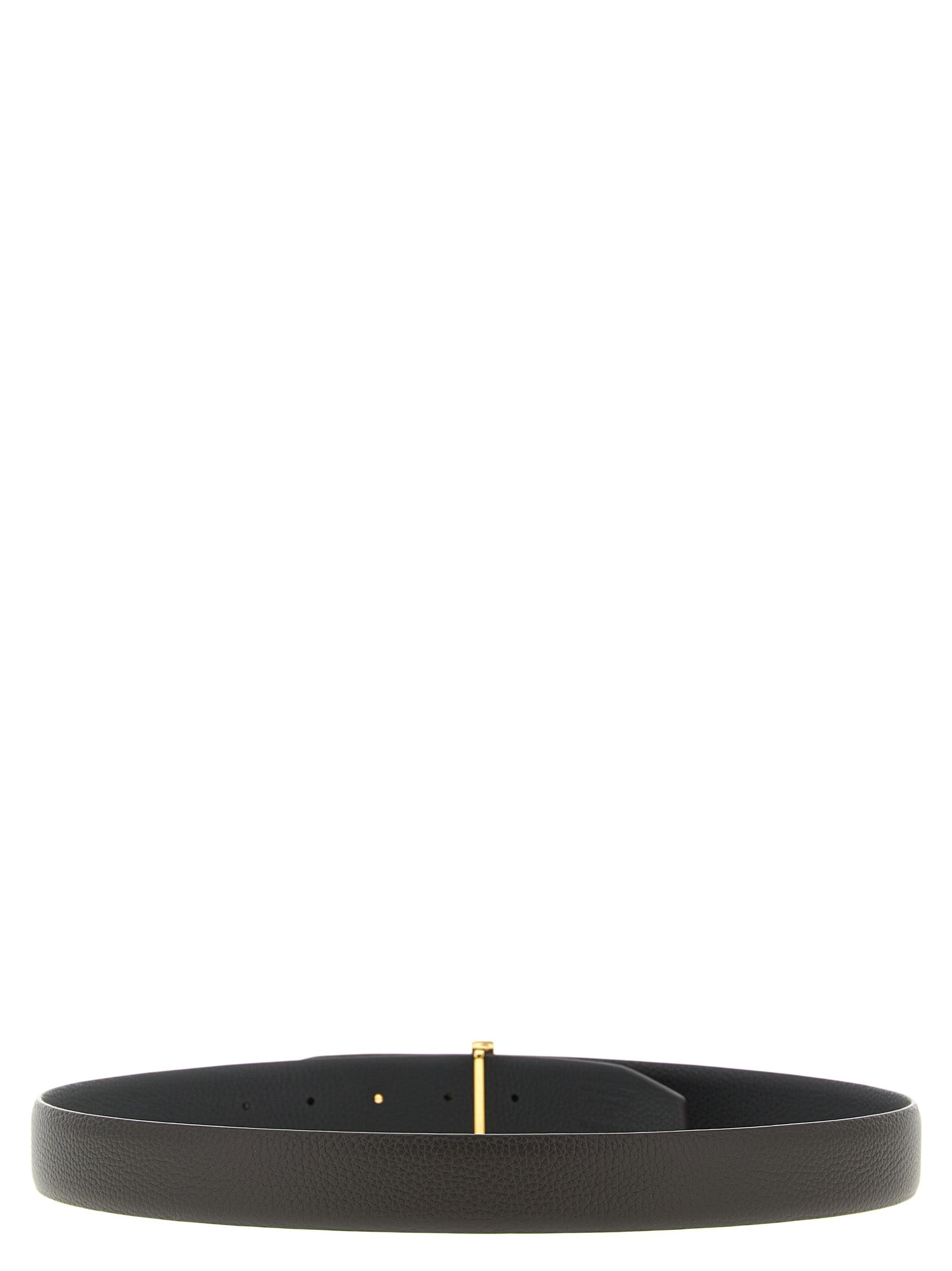 Belt by Tom Ford for men in calfskin leather black, brown, gold & multicolor features a bohemian chic silhouette, showcasing the bohemian chic Calfskin Leather Belt design with a sophisticated bohemian chic finish.