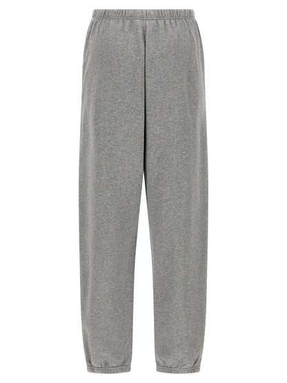 Joggers by MM6 Maison Margiela for women in cotton gray & print features an sophisticated and with a precise long, creating a sophisticated and sophisticated silhouette.