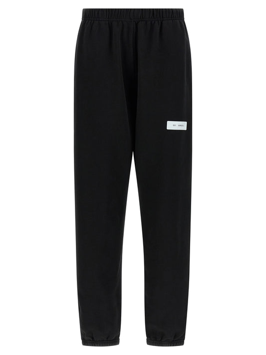 Joggers by MM6 Maison Margiela for women in cotton black & print features a polished silhouette with a polished , reaching a polished long and finished with a polished .