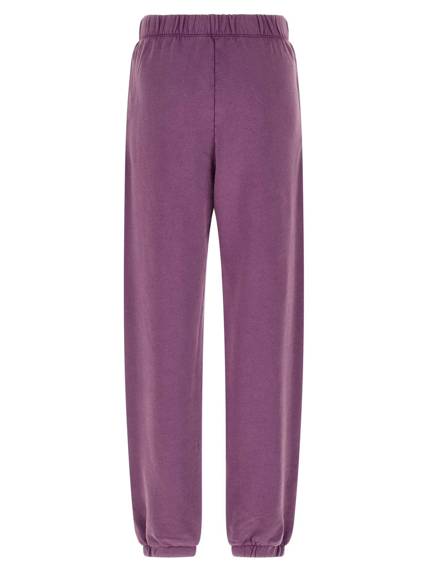Joggers by The Attico for women in cotton purple features an sartorial relaxed-fit and long with a cut for a sartorial finish.