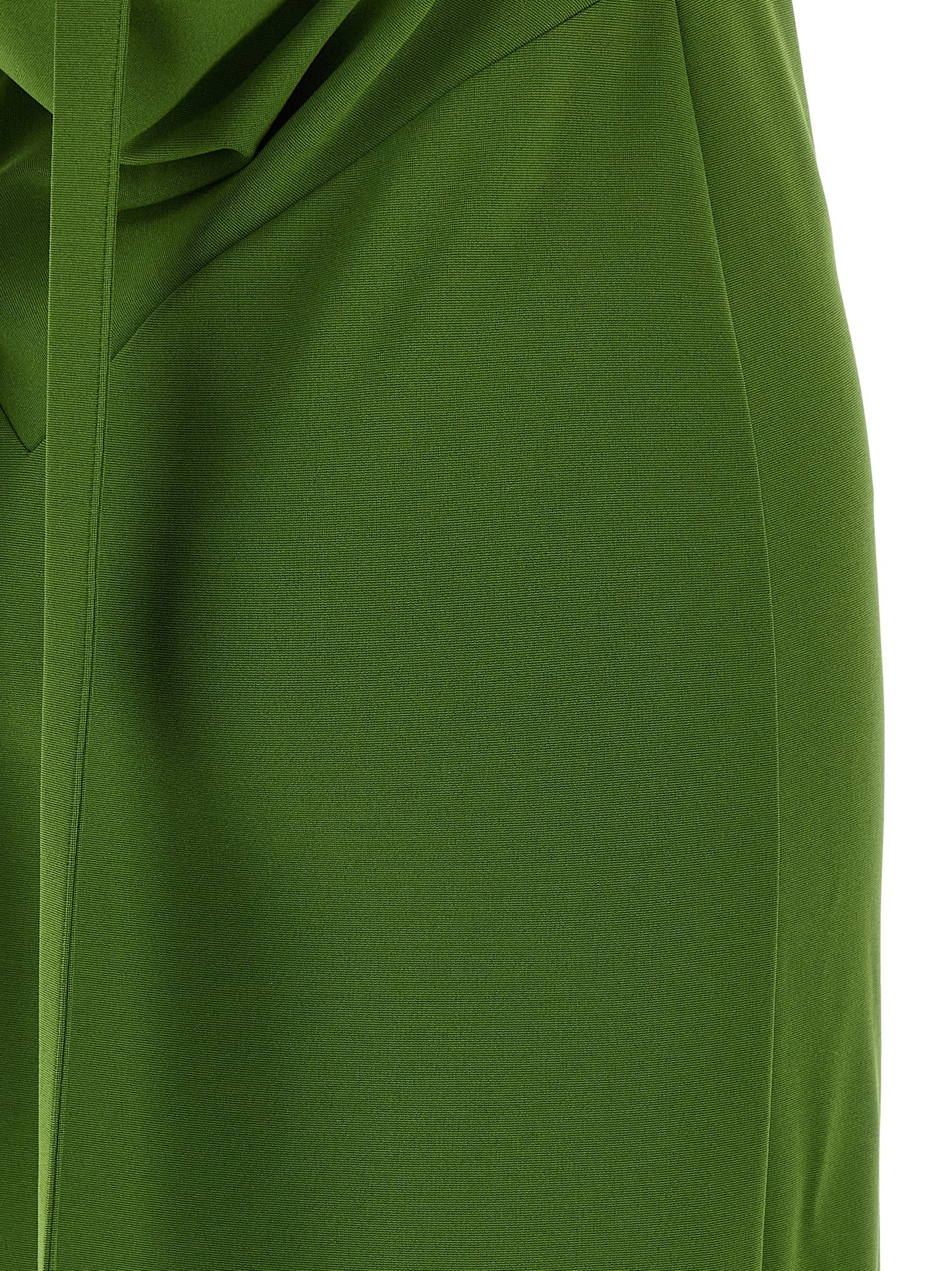 Dress by The Attico for women in polyamide silk viscose bicolour & green features an cute silhouette, detailed with a and that elegantly flows into a cute long.