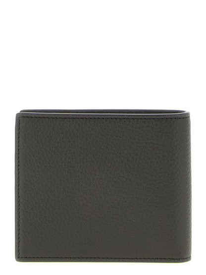 Wallet by Saint Laurent for men in calfskin leather brown showcases a distinguished silhouette, artfully capturing the essence of the distinguished Cassandre Calfskin Leather Wallet design with functional .