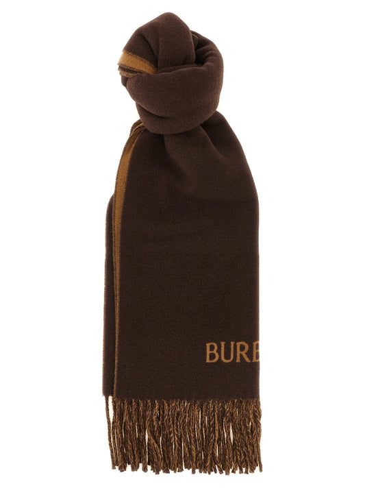 Scarf by Burberry for men in cashmere multicolor & jacquard showcases a on trend silhouette, artfully capturing the on trend essence of the Cashmere Wrap Fringes Scarf design with a sophisticated finish.