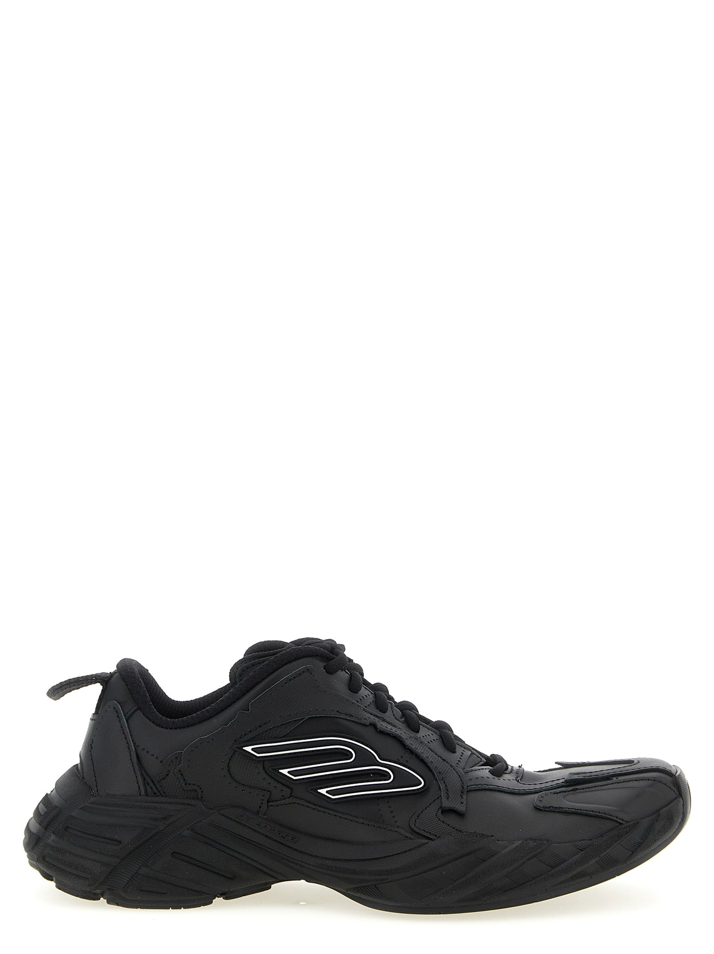 Athletic Sneakers Balenciaga women calfskin leather & polyester black featuring a avant-garde Icon Women's Athletic Calfskin Leather & Polyester Sneakers design with a avant-garde athletic style for a refined finish.