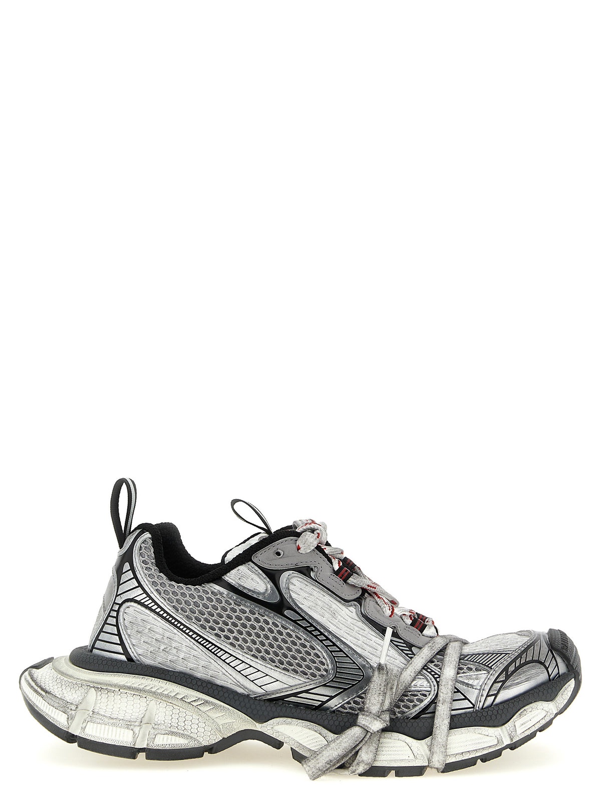 Balenciaga Women's Athletic Polyester Polyethylene & Polyurethane Sneakers - Gray