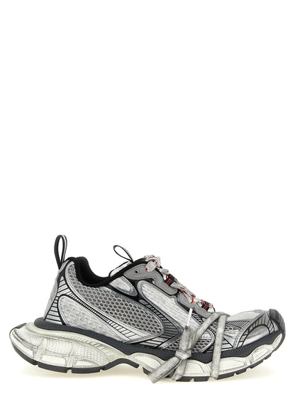 Balenciaga Women's Athletic Polyester Polyethylene & Polyurethane Sneakers - Gray