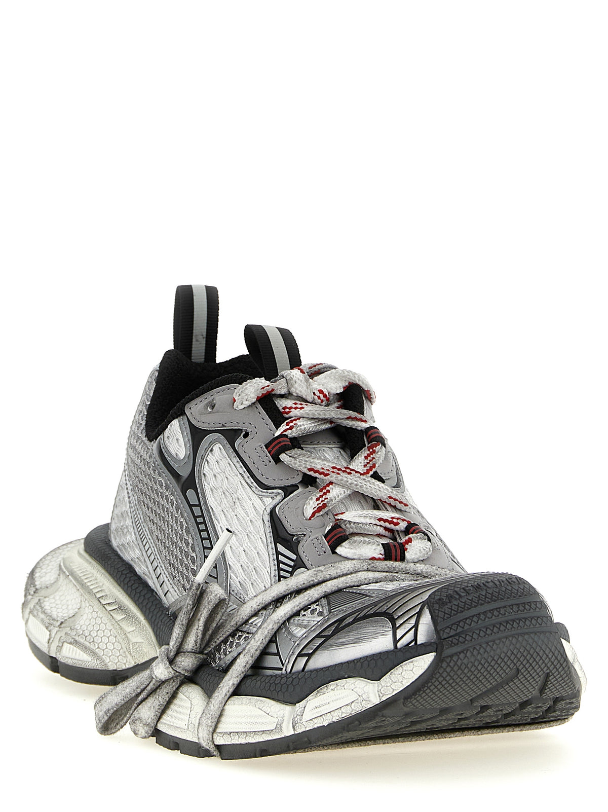 Balenciaga Women's Athletic Polyester Polyethylene & Polyurethane Sneakers - Gray