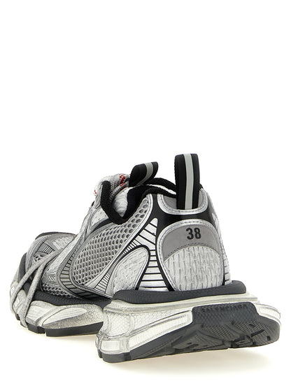 Balenciaga Women's Athletic Polyester Polyethylene & Polyurethane Sneakers - Gray