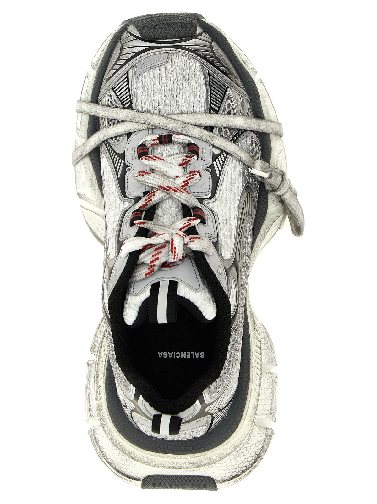 Balenciaga Women's Athletic Polyester Polyethylene & Polyurethane Sneakers - Gray