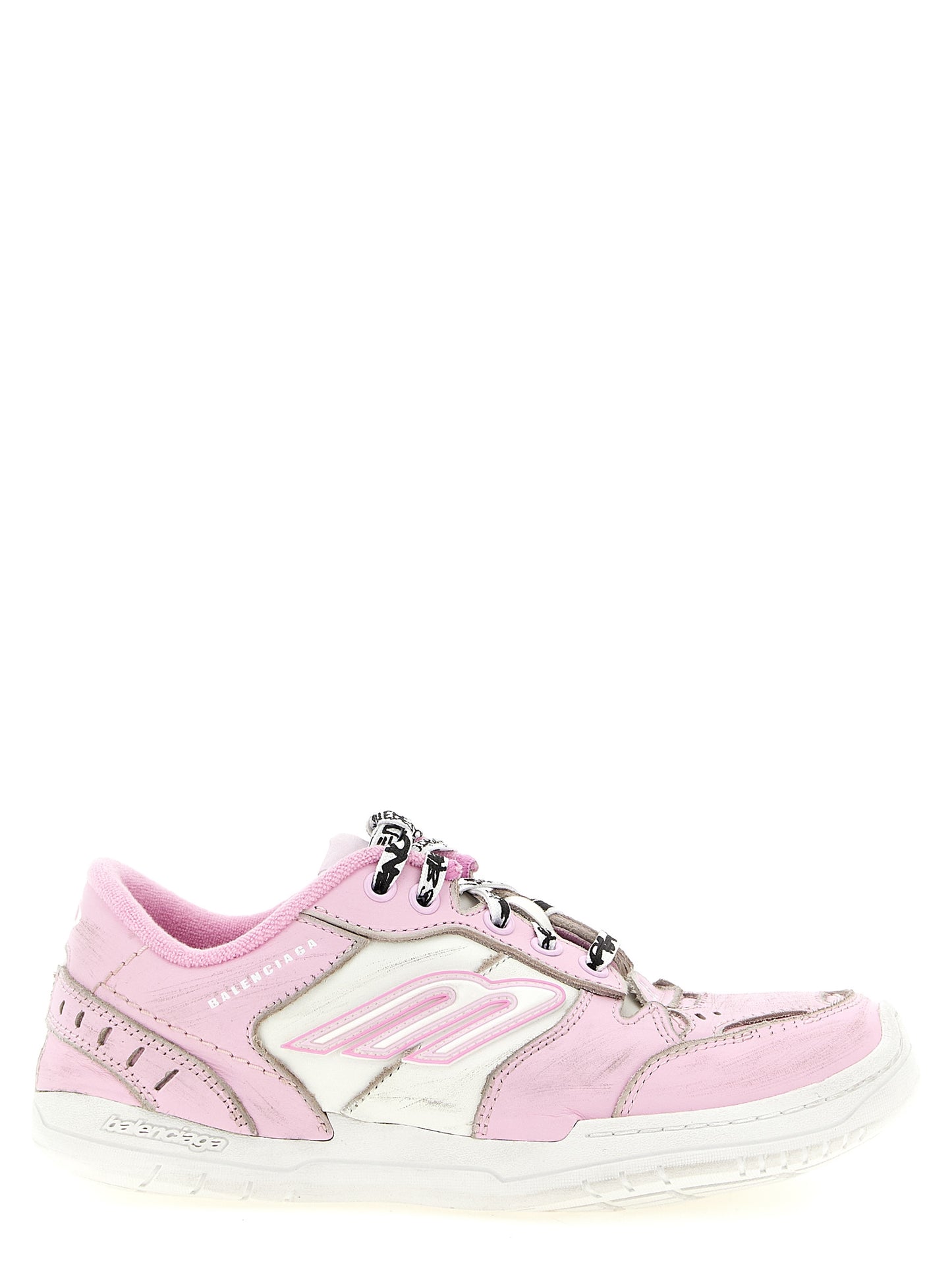 Athletic Sneakers Balenciaga women polyester & cowhide leather multicolor & pink featuring a avant-garde Icon Women's Athletic Polyester & Cowhide Leather Sneakers design with a avant-garde athletic style for a refined finish.