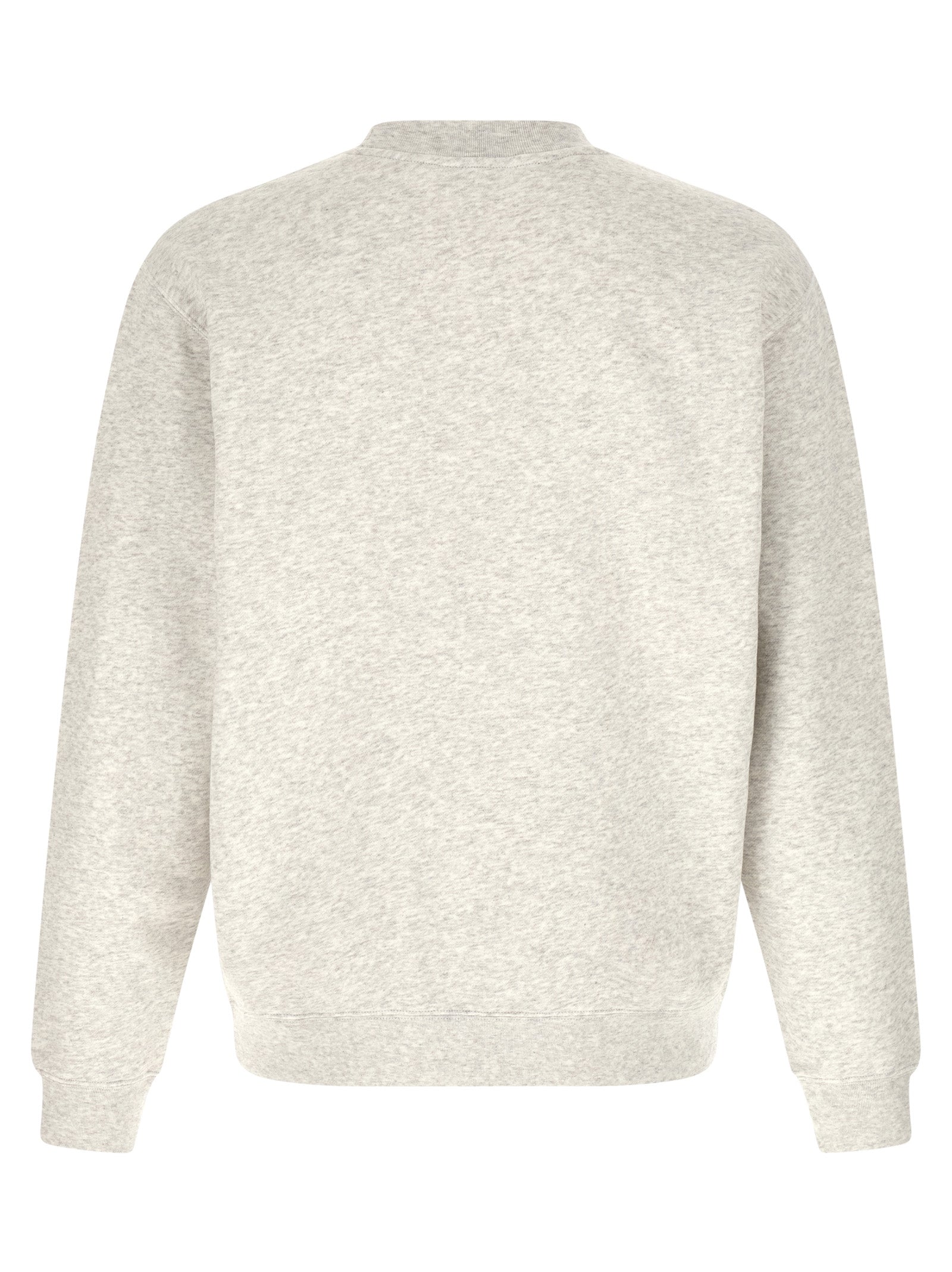 Sweatshirt by Jacquemus for men in cotton gray presents a smart casual silhouette, featuring a smart casual crew neckline and for a sophisticated look.