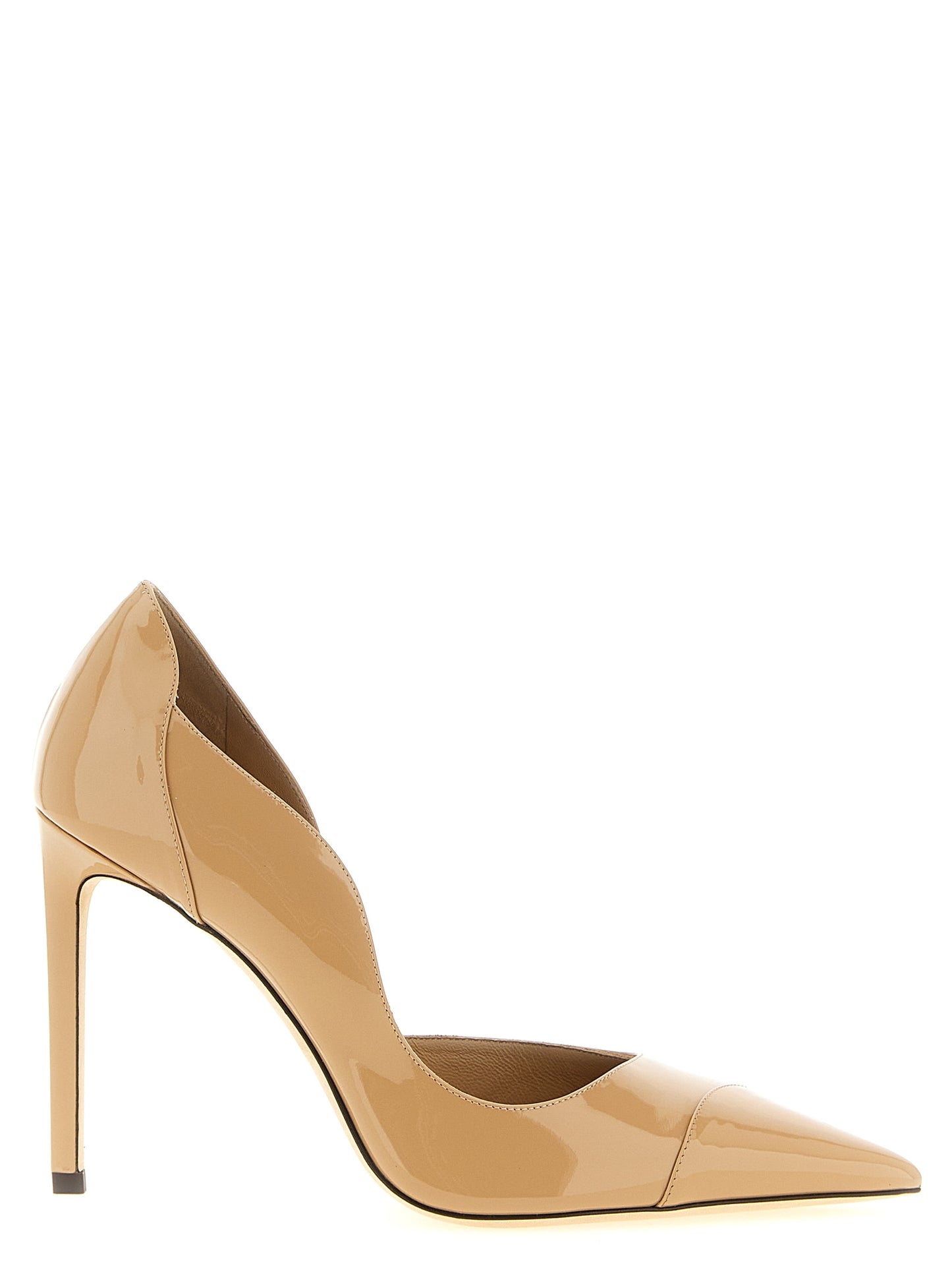 Jimmy Choo Brigitte Women's Patent Leather High-Heel Stiletto Pumps Heels - Beige