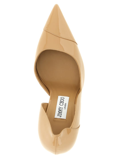 Jimmy Choo Brigitte Women's Patent Leather High-Heel Stiletto Pumps Heels - Beige