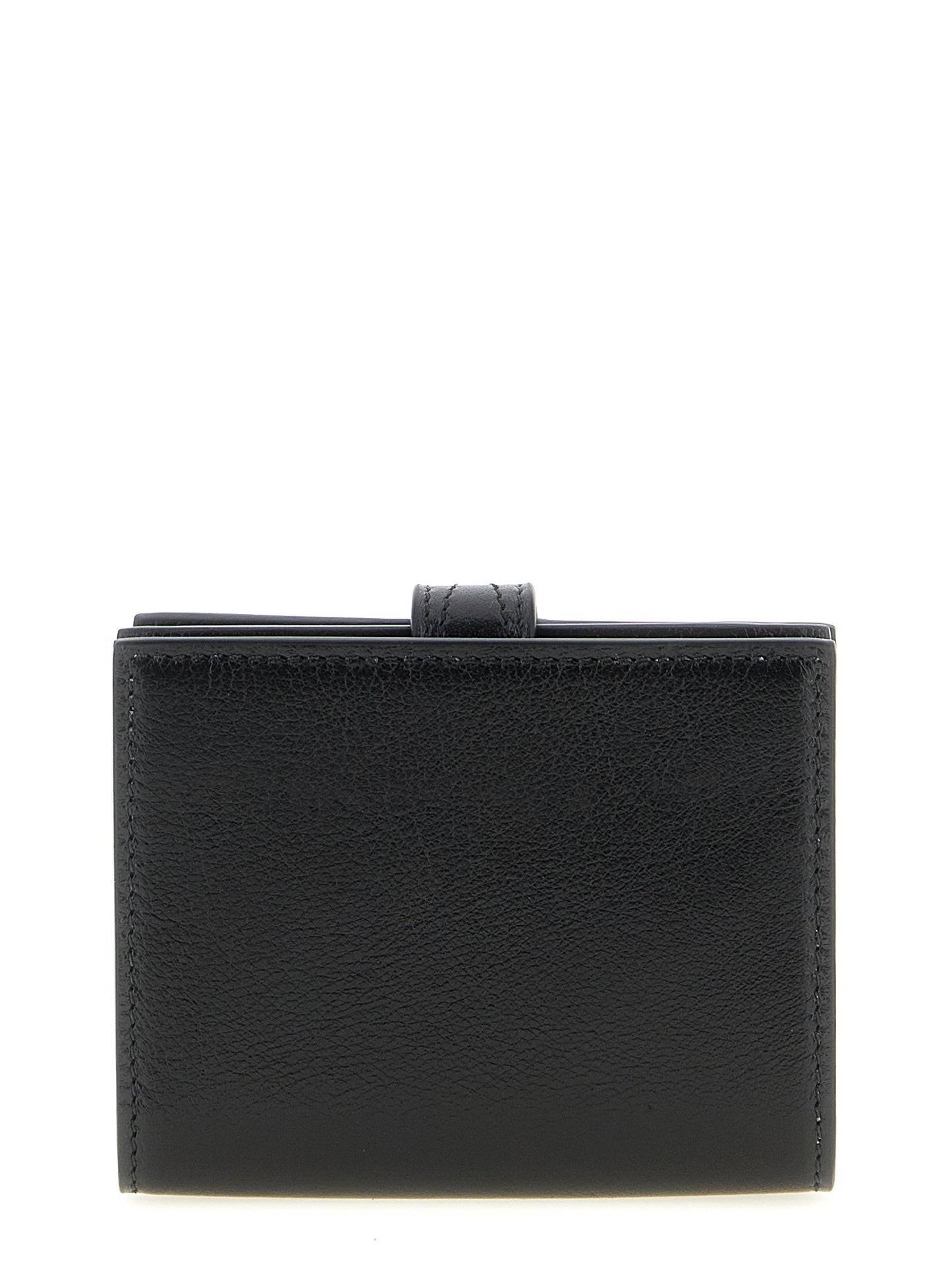 Cardholder Card Case by Chloé for women in brass & buffalo leather black & gold showcases a couture-grade silhouette from the Paddington Brass & Buffalo Leather Cardholder Card Case collection, highlighting functional card-organization eco-friendly for a couture-grade finish.