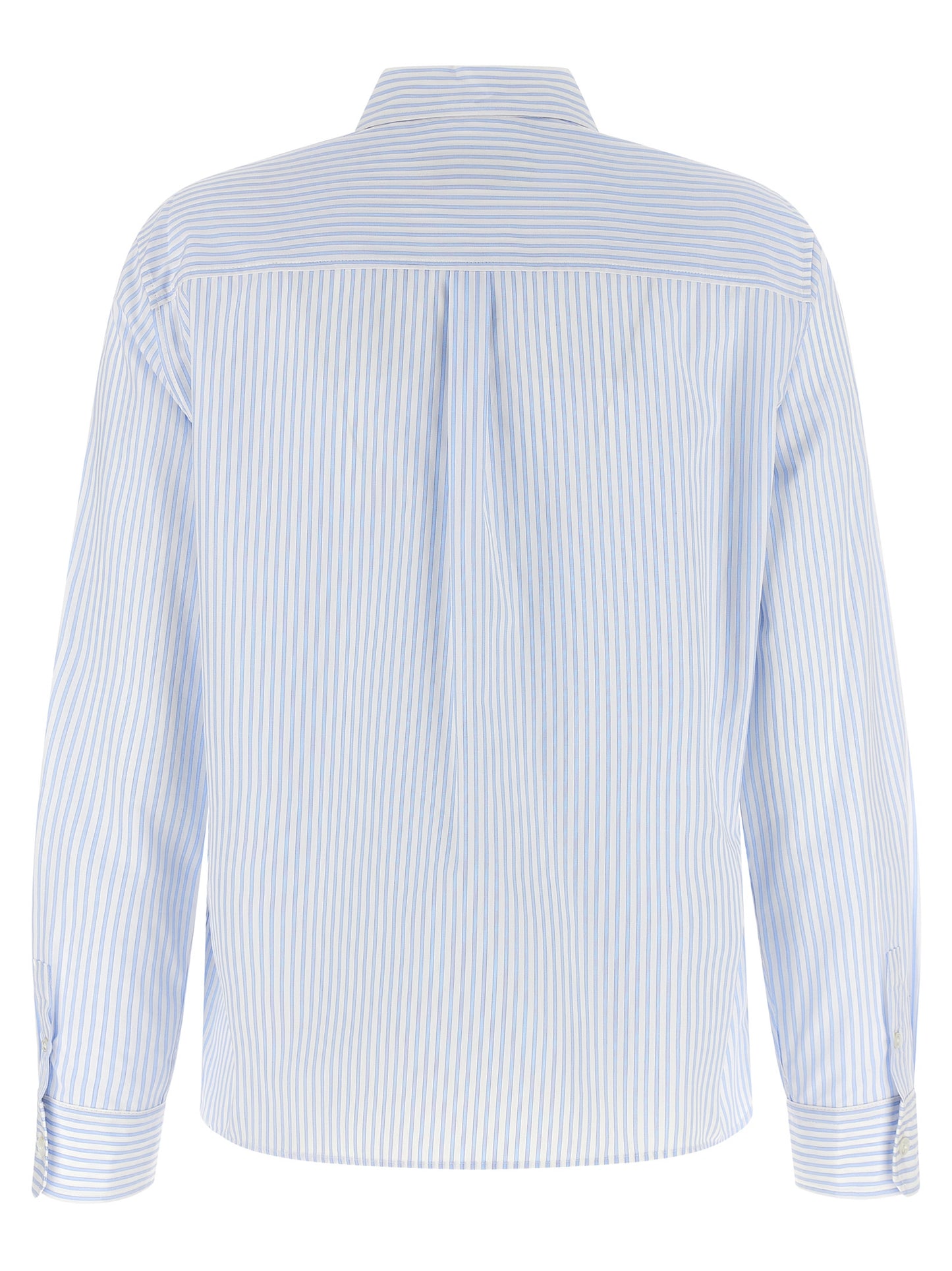 Max Mara Blue Cotton Blouse