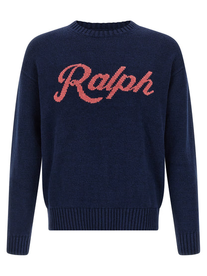 Cardigan by Polo Ralph Lauren for men in linen & cotton blue features an crisp silhouette, showcasing a sophisticated crew neckline and detail for a truly crisp finish.