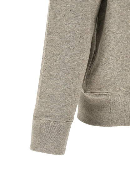 Sweatshirt by Polo Ralph Lauren for men in cotton polyester gray & print features an provocated silhouette, detailed with a provocated and a refined crew neckline for a sophisticated aesthetic.