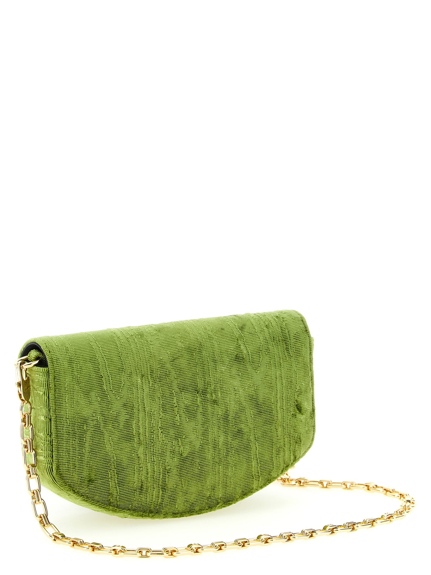 Cardholder Card Case by Ganni for women in polyester & silk velvet bicolour & green features an meticulous design, elegantly showcasing the refined Lulu Polyester & Silk Velvet Cardholder Card Case aesthetic while integrating sophisticated card-organization.