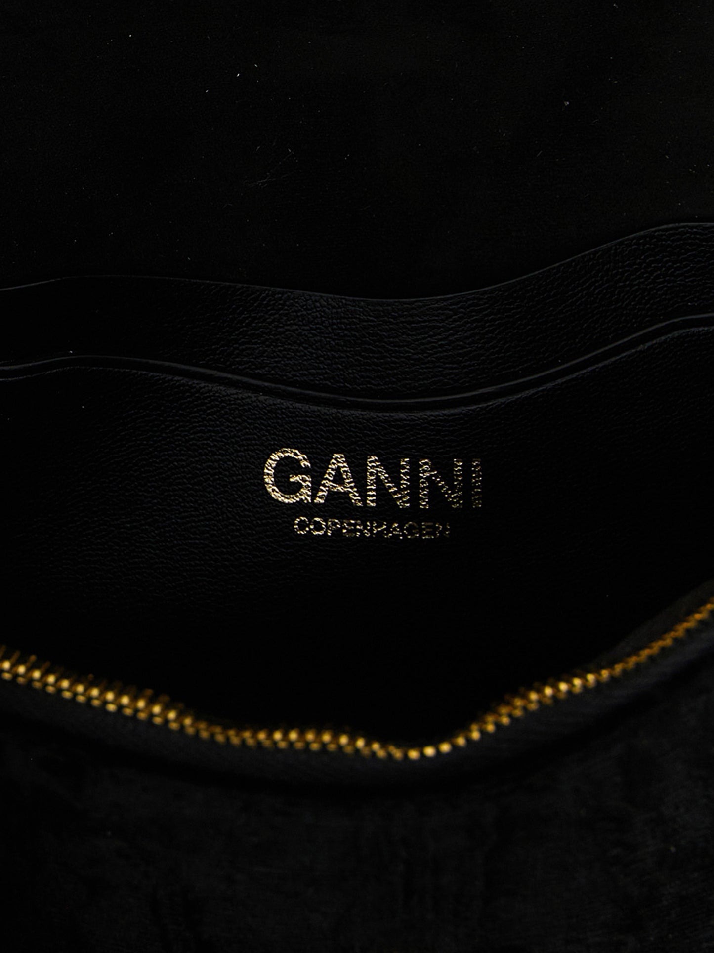 Cardholder Card Case by Ganni for women in stretch viscose black features a polished Lulu Stretch Viscose Cardholder Card Case design with polished card-organization.