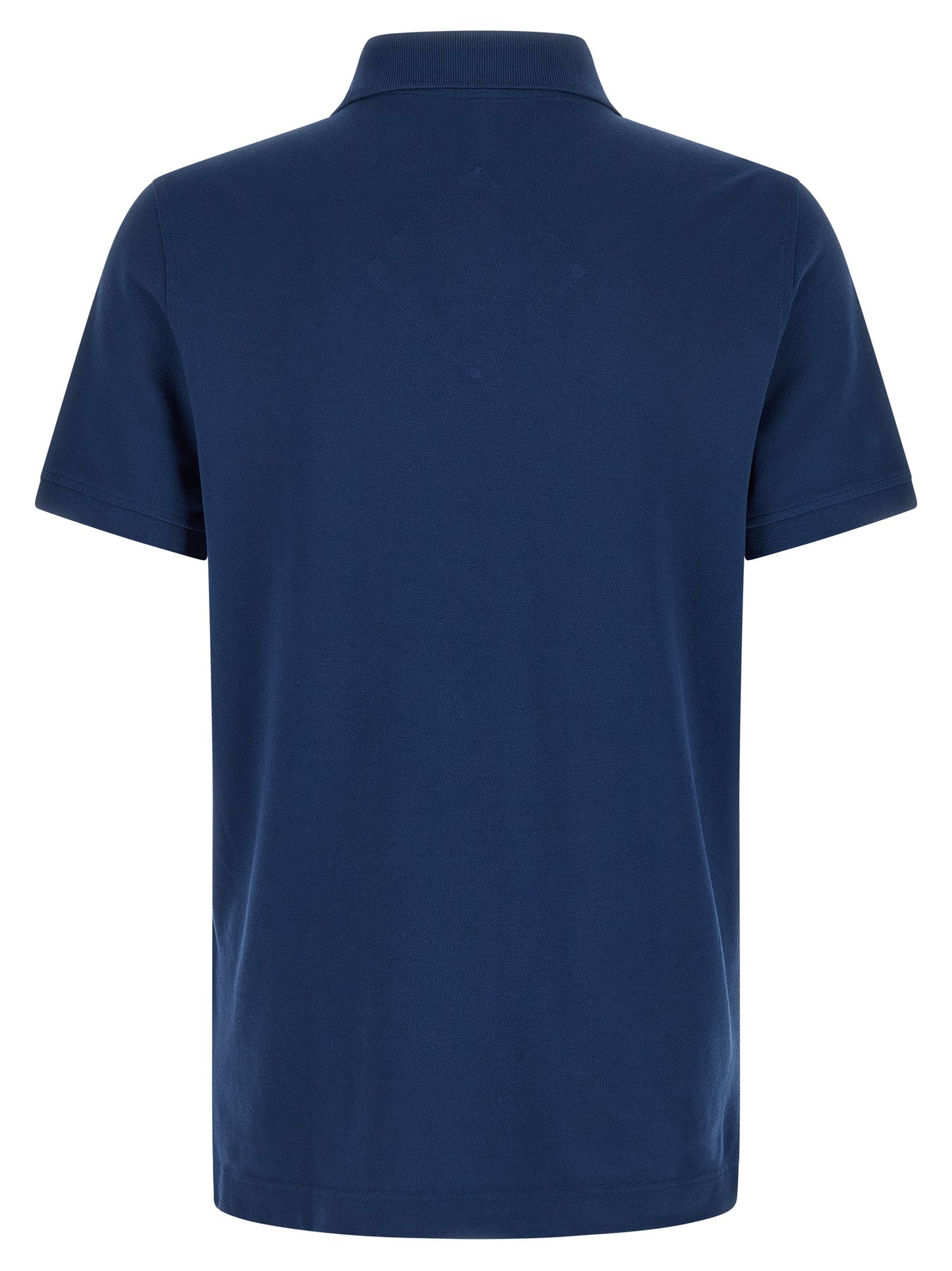 Polo Shirt by Canada Goose for men in cotton blue presents a crisp silhouette, artfully detailed with a crisp and crisp .
