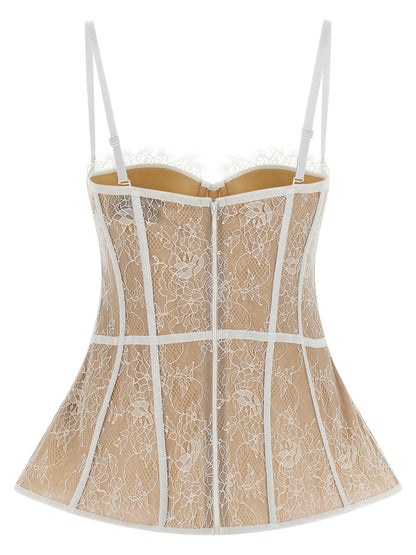 Giuseppe Di Morabito White Polyamide Tank Tops