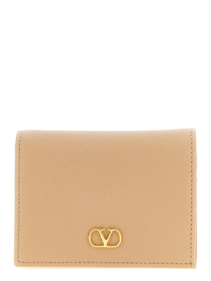 Cardholder Card Case by Valentino Garavani for women in calfskin leather multicolor, pink & signature features an refined design, elegantly showcasing the refined V Logo Calfskin Leather Cardholder Card Case aesthetic while integrating sophisticated card-organization.